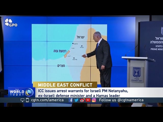 ⁣Shocking arrest warrant issued by ICC for PM Benjamin Netanyahu