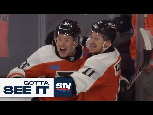 ⁣GOTTA SEE IT: Matvei Michkov Makes More Magic In OT For A Flyers Win