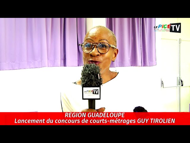 ⁣Région Guadeloupe : Lancement du concours de courts-métrages Guy TIROLIEN