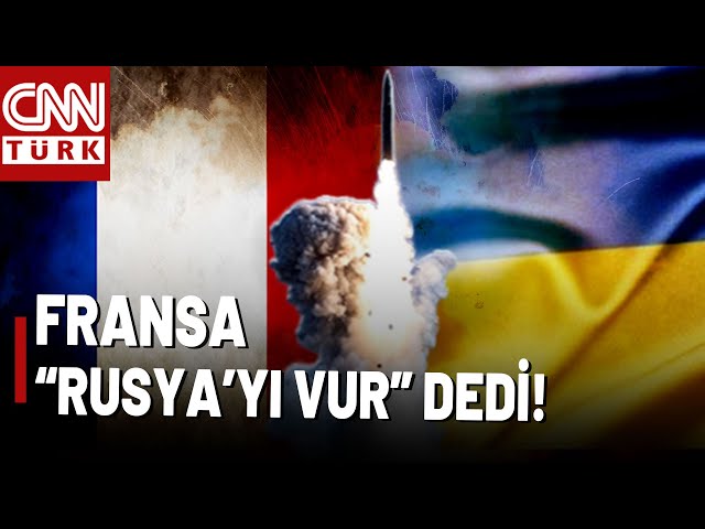 ⁣SON DAKİKA  Fransa Ukrayna'ya: "Rusya'yı Fransız Füzesiyle Vurabilirsin" Dedi!