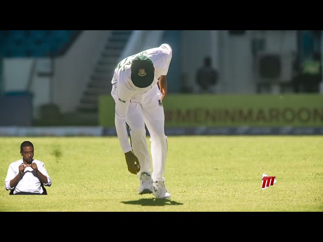 ⁣West Indies With The Upper Hand At The End Of Day 2 Versus Bangladesh