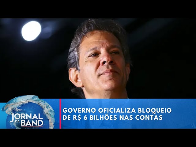 ⁣Governo federal oficializa bloqueio de R$ 6 bilhões para 2024 | Jornal da Band