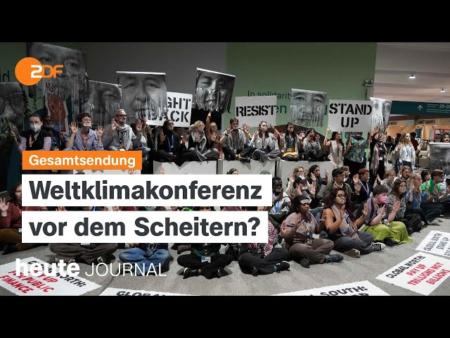 ⁣heute journal vom 23.11.2024 Weltklimakonferenz, Bundeskongress der Jusos, Wahlen in Rumänien