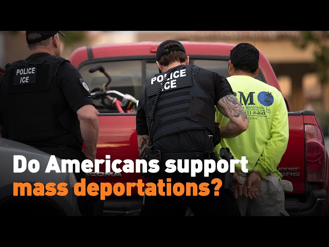 ⁣Do Americans support mass deportations?