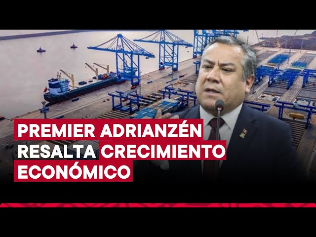 ⁣Premier Adrianzén destaca crecimiento económico peruano por tercer trimestre consecutivo