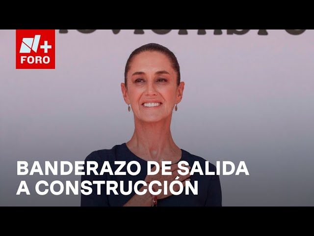 ⁣Sheinbaum dio banderazo de inicio a obras por ampliación del puerto en Manzanillo - Las Noticias