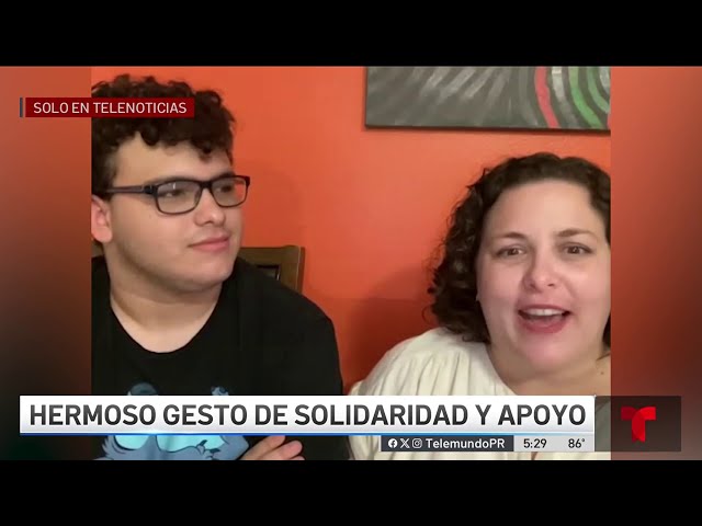 ⁣¡Hermoso gesto! Compañeros de joven con autismo lo ayudan a completar carrera