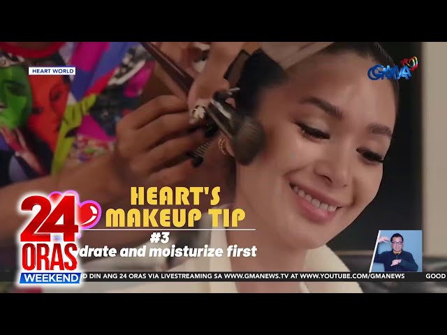 ⁣Heart Evangelista, nag-share ng ilang makeup tips and tricks | 24 Oras Weekend