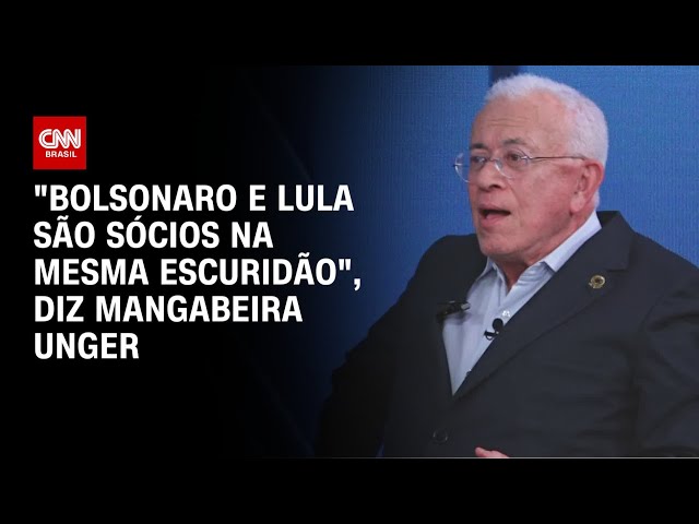 ⁣"Bolsonaro e Lula são sócios na mesma escuridão", diz Mangabeira Unger | CNN ENTREVISTAS