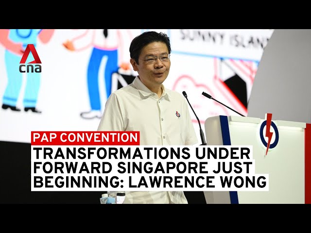 ⁣Forward SG transformations are just beginning: Lawrence Wong