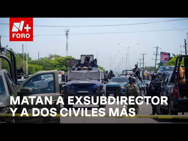 ⁣Asesinan al exsubdirector de la Policía Municipal de Culiacán - Las Noticias