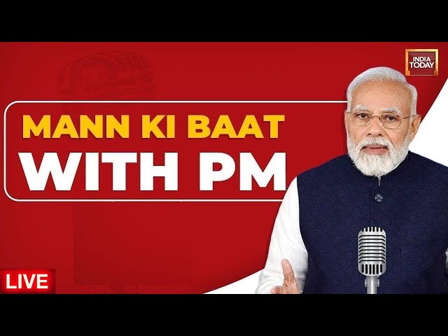 ⁣PM Modi Mann Ki Baat LIVE | Mann Ki Baat 116th Episode LIVE | PM Modi News LIVE