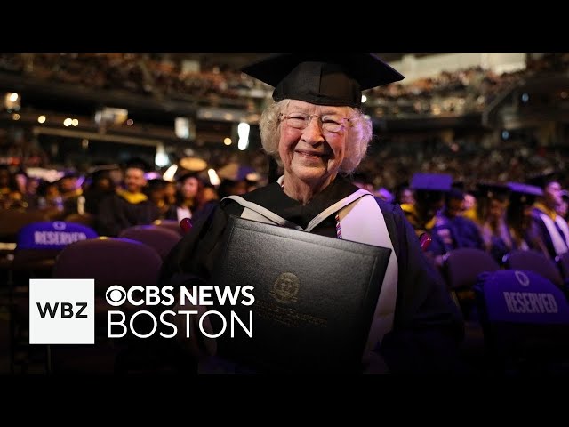 ⁣90-year-old New Hampshire great-grandmother graduates from college 50 years are finishing degree