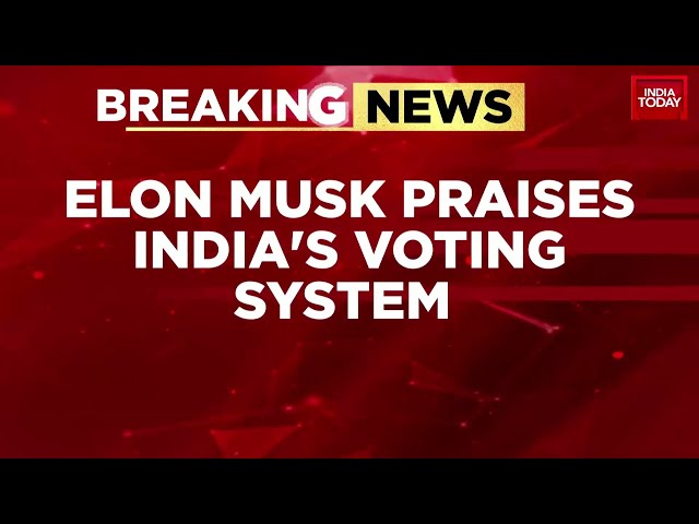 ⁣Elon Musk Lauds India's Voting System, Criticises California's Slow Count | India Today