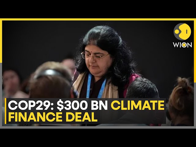 ⁣Cop29: India Rejects New $300 Bn Climate Finance Deal | World News