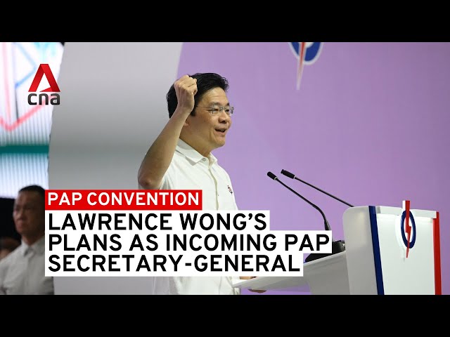 ⁣Lawrence Wong lays out General Election preparations at PAP Convention | In full