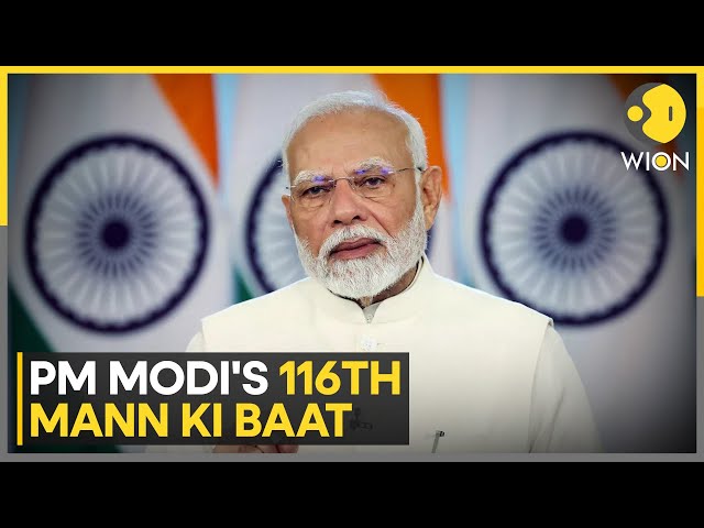 ⁣Indian PM Modi Reflects On His NCC Experience During 116th Edition Of Mann Ki Baat | World News