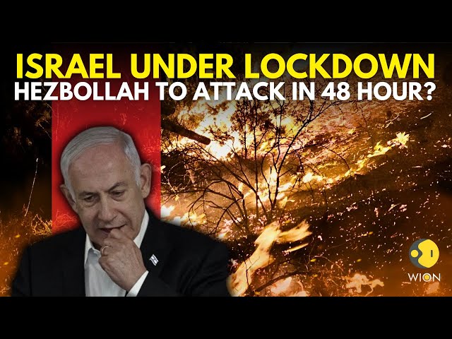 ⁣Iran Israel War: Israel Declares Emergency For Next 48 Hrs Amid Rising Tensions With Lebanon | LIVE