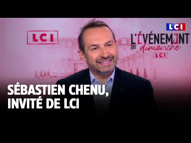 ⁣Sébastien Chenu était l'invité de l'évènement du dimanche｜LCI