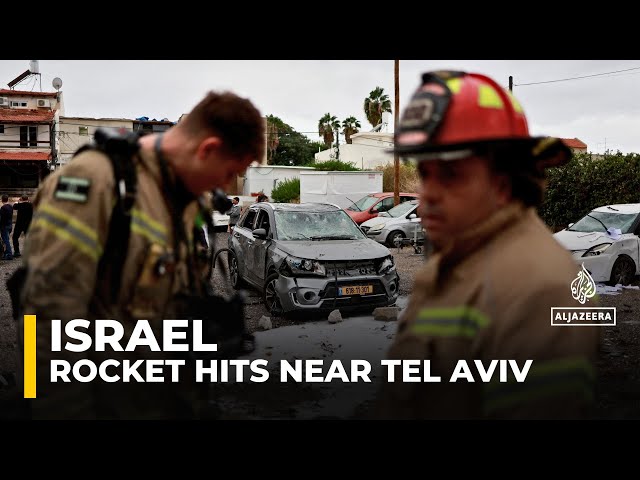 ⁣Rockets from Lebanon hit Tel Aviv, Haifa areas