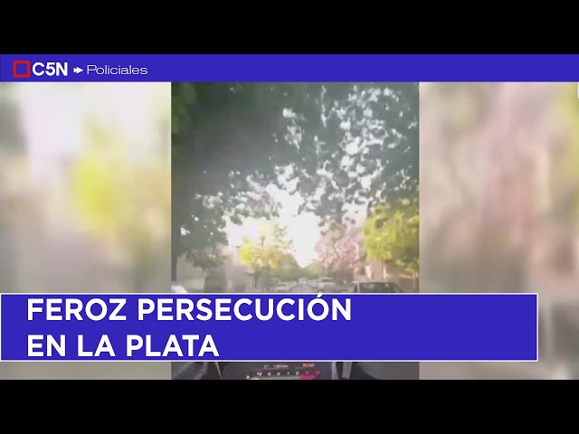 ⁣FEROZ PERSECUCIÓN en LA PLATA