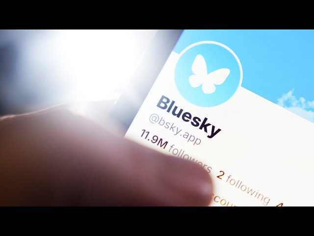 ⁣Social media start-up Bluesky gains ground against X