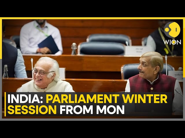 ⁣India: Parliament Winter Session From Monday, Opposition Sets Winter Agenda | Latest News | WION