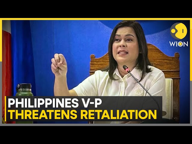 ⁣Philippine Vice President Threatens Retaliation Against President Marcos If She Is Killed | WION