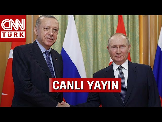 ⁣ Erdoğan, Putin İle Görüştü! Ukrayna Savaşı Büyürken Dikkat Çeken Zirve... #CANLI