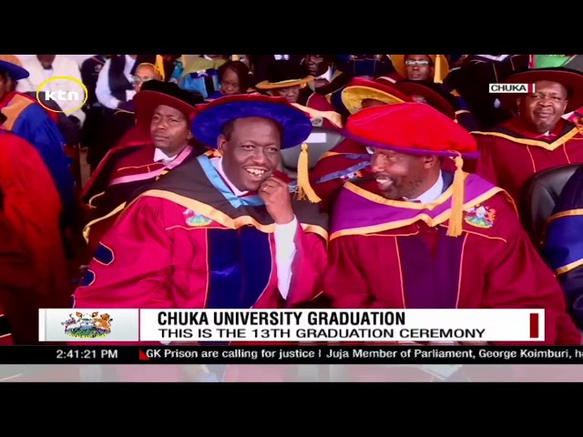 ⁣Chuka University 13th Graduation Ceremony