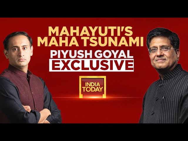 ⁣Piyush Goyal Exclusive Interview After Huge Mahayuti Wave In Maharashtra Elections | Rahul Kanwal