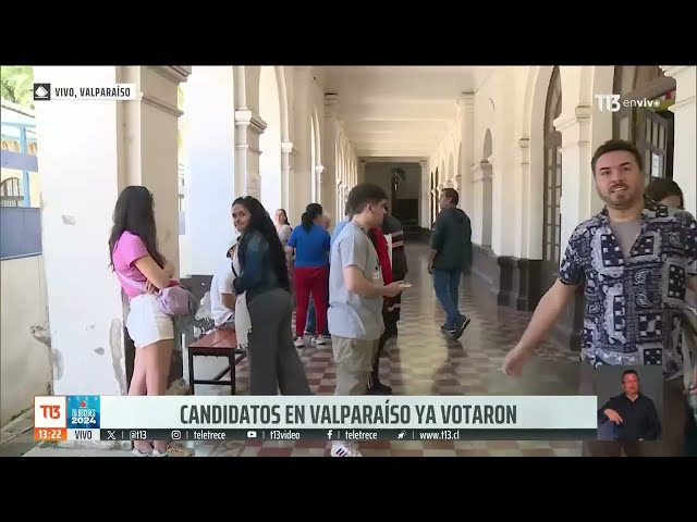 ⁣Así va el desarrollo de las votaciones en Valparaíso en la elección por gobernador regional