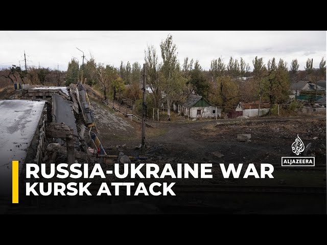 ⁣Kursk attack: Russia says 34 Ukrainian drones shot down