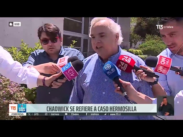 ⁣Andrés Chadwick por caso audios: "No voy a faltar al secreto que nos pidió el fiscal"