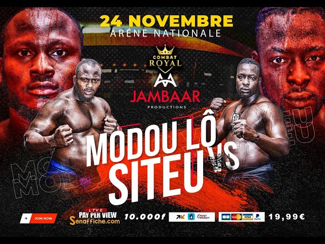 ⁣TFM LIVE ARÈNE NATIONAL : COMBAT ROYAL - MODOU LO VS SITEU - 24 NOVEMBRE 2025