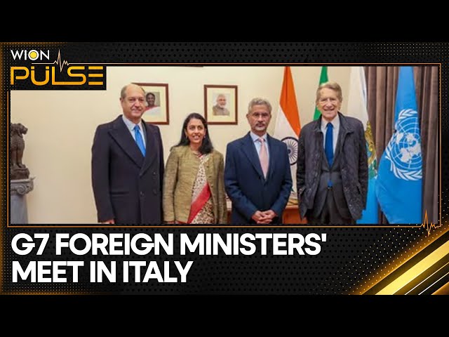 ⁣G7 Foreign Ministers Meet In Italy: US State Secy Blinken Arrives In Italy | WION Pulse