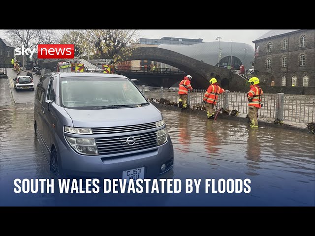 ⁣Storm Bert: Houses destroyed and businesses facing big losses due to flooding