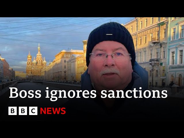 ⁣Perfume boss admitted he ignored Russia sanctions | BBC News