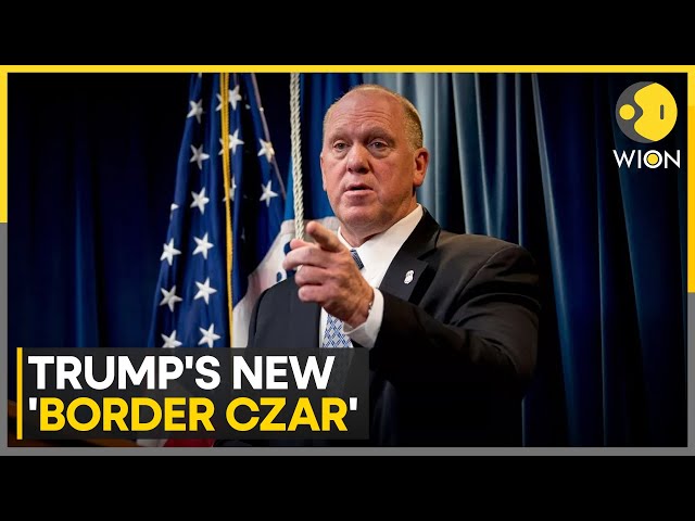 ⁣US: Donald Trump Reveals His 'Border Czar' | Latest News | WION