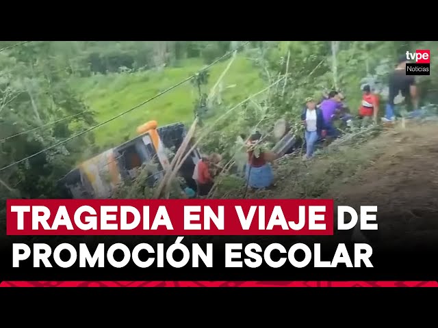 ⁣Aumentan a 11 los fallecidos en accidente que trasladaba a escolares en viaje de promoción