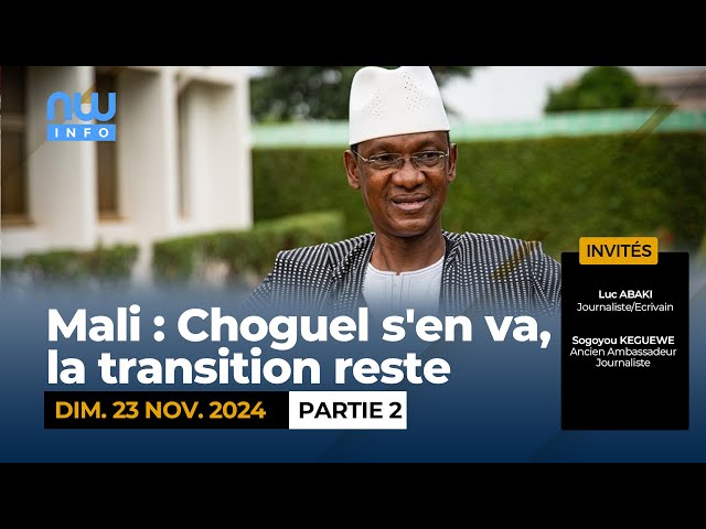 ⁣Mali : Choguel s'en va, la transition reste