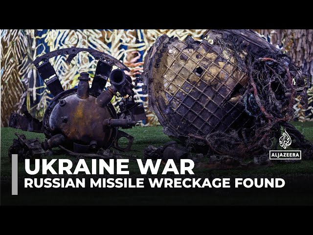 ⁣Ukraine analyses new Russian missile wreckage as Moscow threatens to escalate conflict