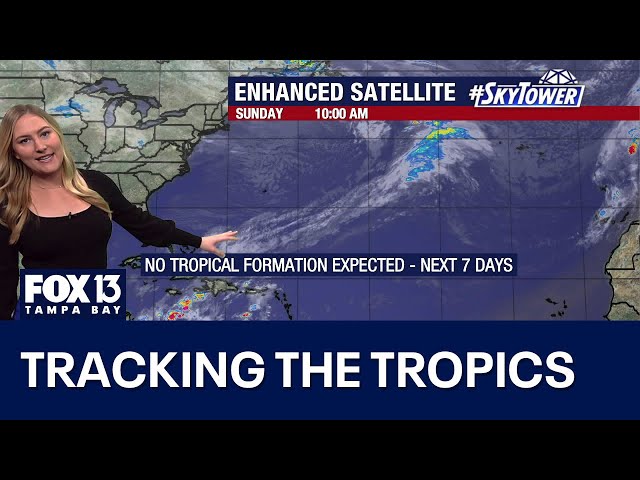 ⁣No tropical formations expected in the next six days