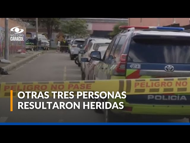 ⁣Acaban con la vida del hijo del inspector general de la Policía en Bogotá