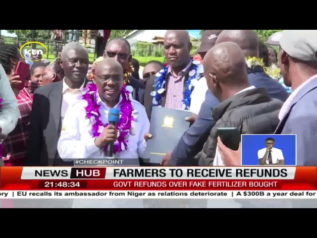 ⁣Tea farmers in Bomet receive refunds