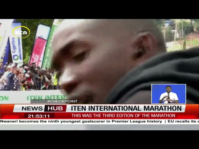 ⁣Over 10000 athletes take part in the Iten International Marathon