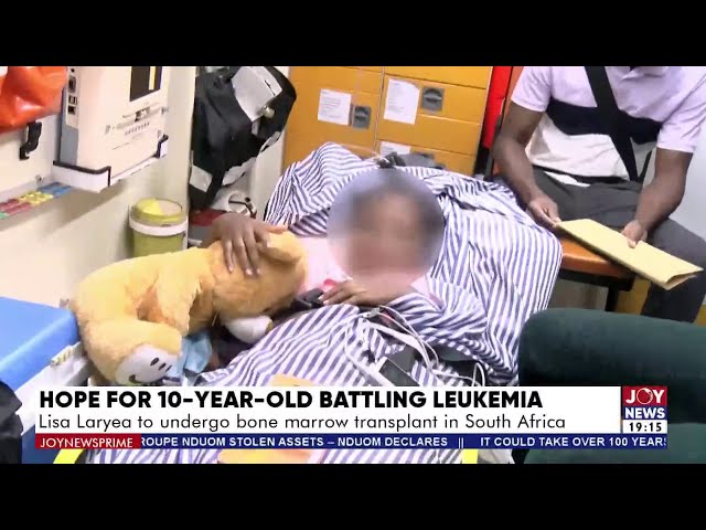 ⁣Battling Leukemia: 10-year-old Lisa Laryea to undergo bone marrow transplant in South Africa