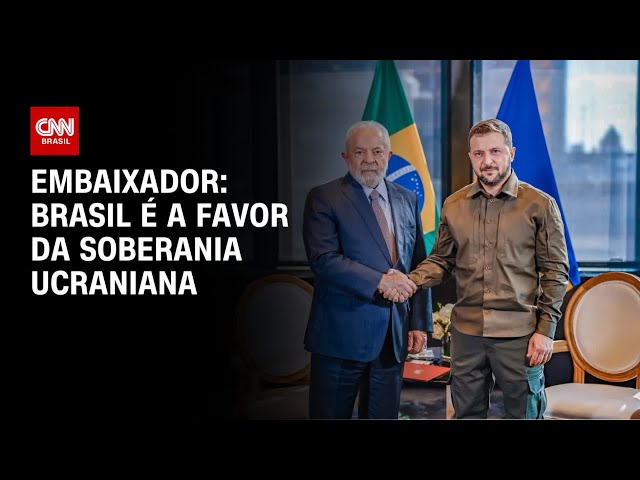 ⁣Embaixador: Brasil é a favor da soberania ucraniana | AGORA CNN