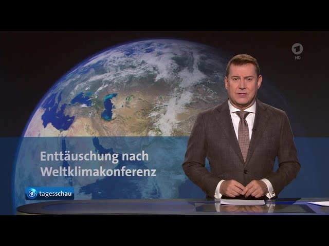 ⁣tagesschau 20:00 Uhr, 24.11.2024