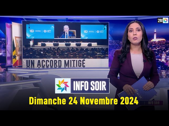 ⁣Info soir : Dimanche 24 Novembre 2024